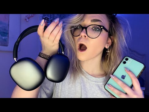ASMR Fast Tapping on Random Objects w/ Long Nails