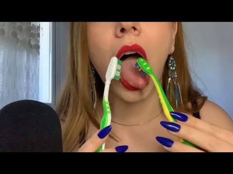 ASMR | Tongue Brushing 👅 🪥❤️❤️❤️✨