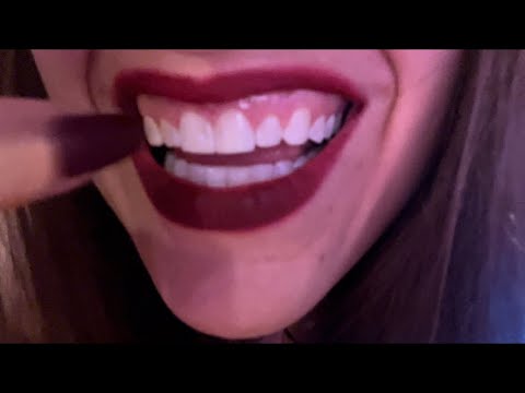 #ASMR CAMERA AND TEETH TAPPING WITH LONG NAILS FOR RELAXATION NO TALKING