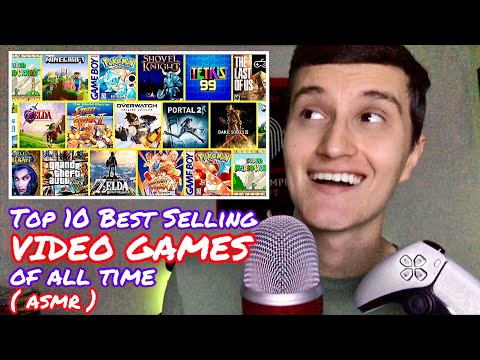 Top 10 Best Selling Video Games Of All Time ( ASMR )