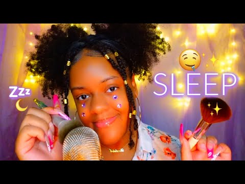 ASMR ✨ Personal Attention To Make Sure You Fall Asleep Fastttt ✨🥱😴 (close up triggers for SLEEP💤)