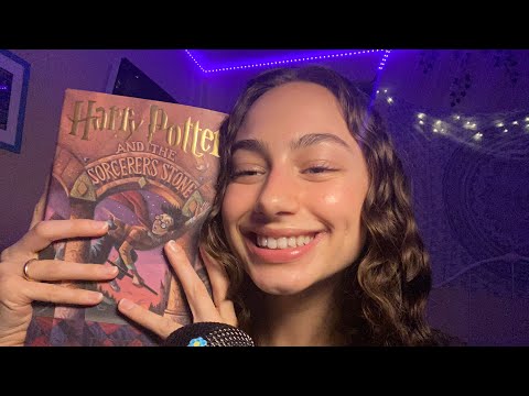 ASMR | Reading Harry Potter (Page Turning + Rainstorm Sounds) (Ch5 Pt. 2) 🧙🏻🌧️