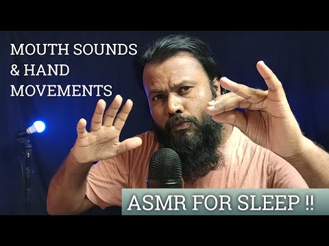 ASMR Mouth Sounds And Hand Movements