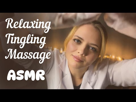 ASMR Tingling Massage With Foam And Oil In Different Gloves, Brain Melting(No Talking)