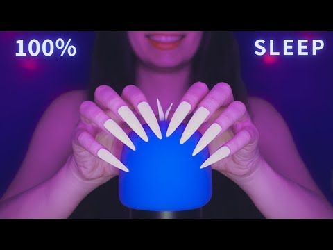 ASMR Mic Scratching - Brain Scratching with DIFFERENT MICS 🎤 Covers & Nails 💙 No Talking for Sleep