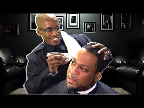 ASMR Barber Haircut Roleplay Collab with @sedricsleepzzz