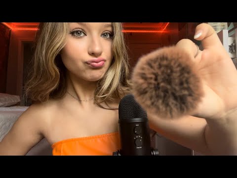 ASMR// FRIEND GETS YOU READY FOR A PARTY🧡
