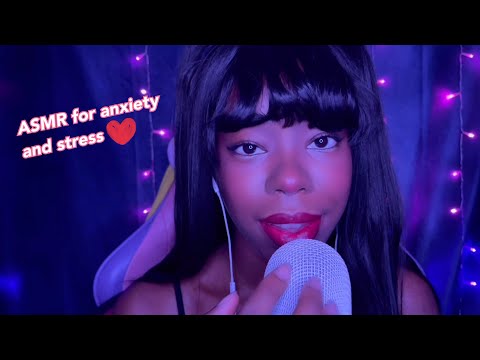 ASMR for anxiety & stress relief ❤️‍🩹