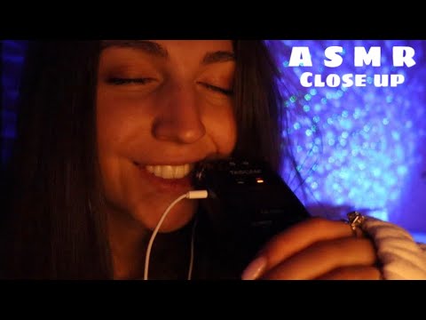 ASMR - Close Up Mouth Sounds and Greedy Trigger Words 💤💋