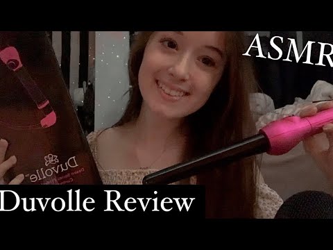 ASMR Duvolle Curling Wand Review!💖💖