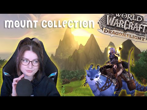ASMR | Showing my Dragonflight Mount Collection 🐉 Ear-to-Ear Whispers