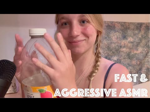 ASMR: FAST Tapping, Scratching, & Whispering 😲