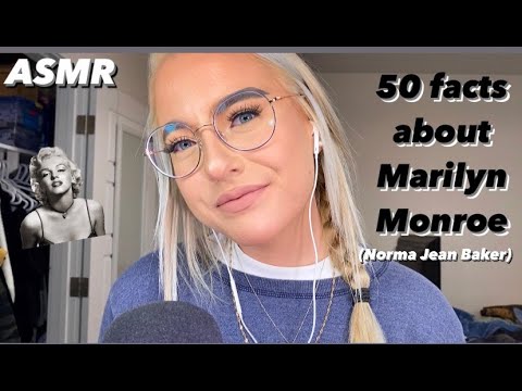 ASMR | 50 facts about marilyn monroe