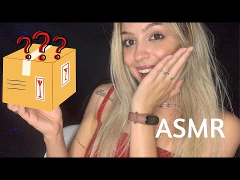 ASMR UNBOXING MICROFONE NOVO ✨