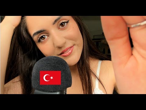 Turkish Whispers & Hand Movements (türkçe fısıltı, ağız sesleri, el hareketleri) ❤️ Türkçe ASMR