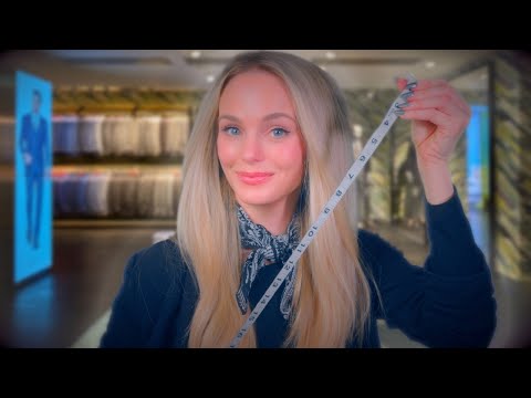 Cute Flirty Tailor Measuring You For Your Luxury Suit Fitting (ASMR Roleplay)