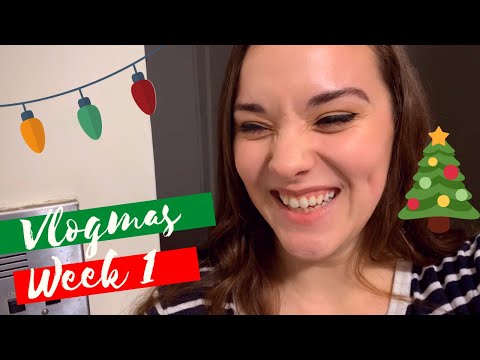 ASMR Vlogmas Week 1 | Spend a Week with Me!