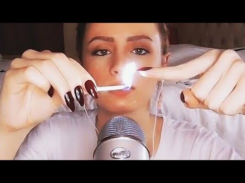 ASMR Candle Lighting| Tapping| Playing w/ Matches 🕯