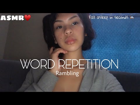 ASMR| Word Repetition