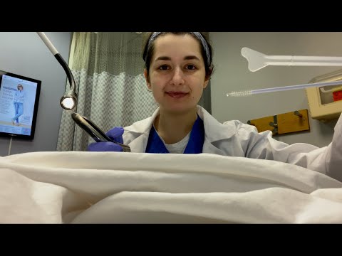 OBGYN ASMR| Getting Your Annual Exam-Pap Smear and STI Screening! (Soft Spoken, Medical Office)