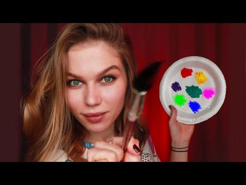 ASMR Coloring Your Eyes. RP, Personal Attention