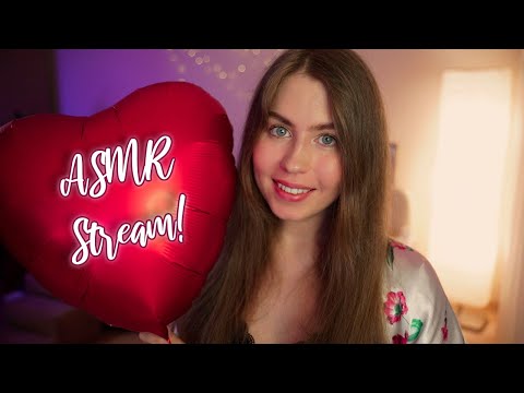 ASMR Late Night Stream! Let's chat & relax together!