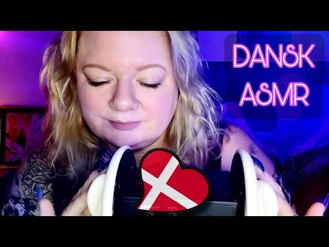 [ASMR] Dansk hvisken og lange negle på 3dio, med afslappende musik og 18 minutter musik efter video