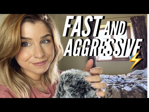 ASMR | ⚡️ FAST and AGGRESSIVE Random triggers!