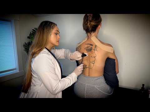 ASMR Full Body Joint Assessment & Skin Cracking for Shoulder Pain | 'Unintentional' Style Roleplay