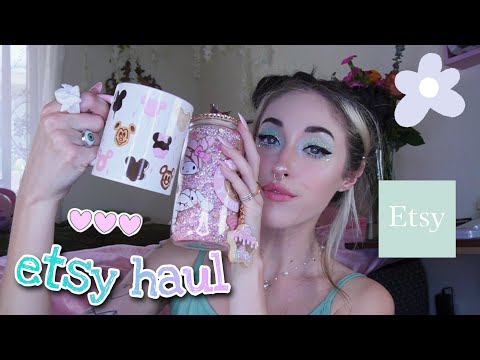 ASMR 🪻 Etsy Small Buisness Haul