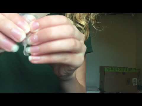 ASMR: Peeling Glue Off my Hand