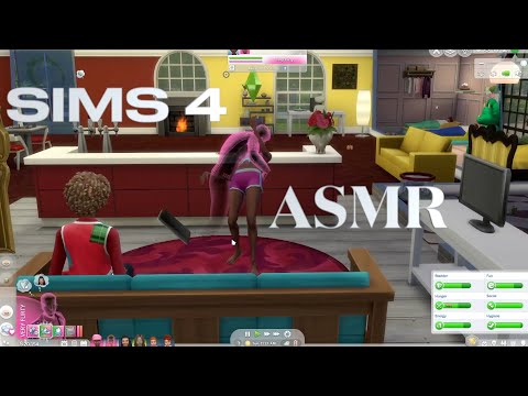 JP Wise Man Went Ghost Sims 4 ASMR Chewing GUM Gameplay
