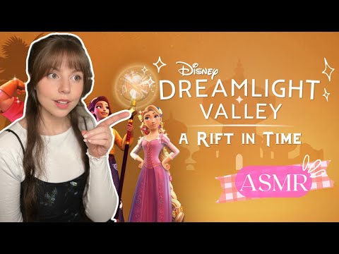 ASMR FINALLY SHOWING YOU DISNEY DREAMLIGHT VALLEY 💎 RIFT IN TIME GAMEPLAY!!! Sleep, Relaxing gentle