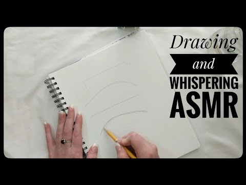 Drawing and Whispering ASMR