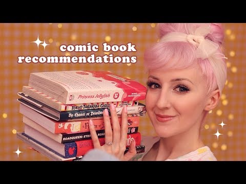 Comic Book Recommendations (ASMR whispering + book tapping)