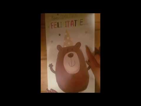 ASMR- 《Slow Finger Tracing》 |birthday card|✨Tingles to help you relax|