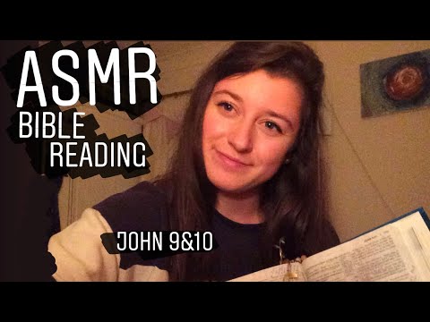 ASMR Bible Reading John 9 & 10 | Tingles