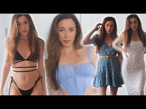 ASMR Clothing Try On Haul! Soft Spoken + Fabric Sounds | Oh Polly, PrettyLittleThing, H&M...