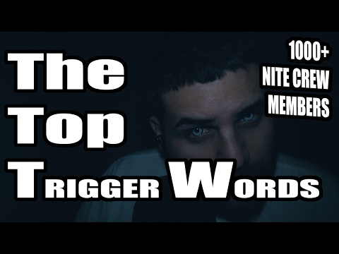 ASMR Trigger Words Requests To Celebrate 1000+ Members (Whispers, Mouth Sounds, Trigger Words)