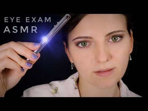 ASMR | Realistic Medical Eye Exam 🔦 Light Triggers to Tire Your Eyes