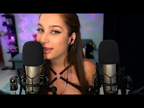 ASMR IN ENGLISH!! Tickling You with Close Ear to Ear Trigger Words 💤