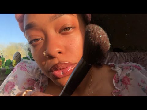 asmr 🧚🏽 bestie gives you a sparkly halloween makeover 🎃✨ {layered sounds}