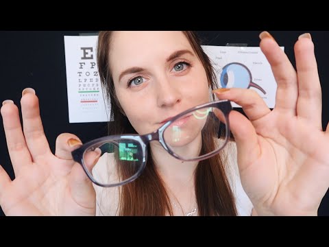 ASMR Eye Examination and Glasses Fitting Roleplay | Soft Spoken