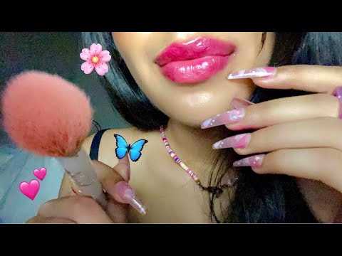ASMR~ Soft Girl Does Your Makeup In School Bathroom  + WET Mouth Sounds 🌸 ft.Dossier