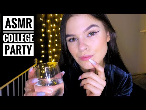 ASMR Sassy sophomore takes care of you at college party 🎓 soft spoken