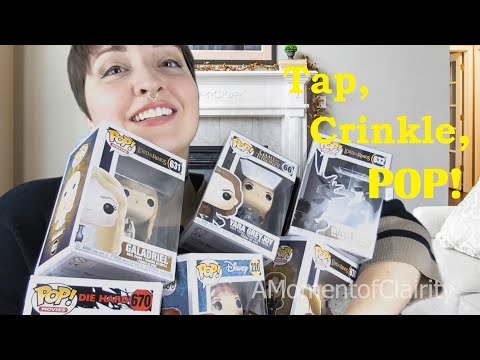 [ASMR] Unboxing a TON of POP! Figures | Crinkling, Tapping, Scratching 📦