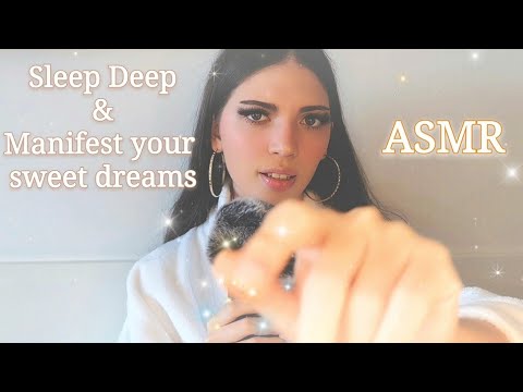 ASMR Sleep Hypnosis Guided Meditation with Music (Hand Movements, Personal Attention)