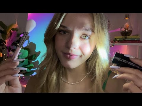 ASMR Face Tracing & Skin Analysis ₊˚ʚ 🌱 ₊˚✧ ﾟ(up-close personal attention)