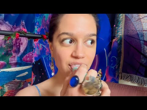 ASMR~ Quick + Chaotic Spit Painting Your Makeup
