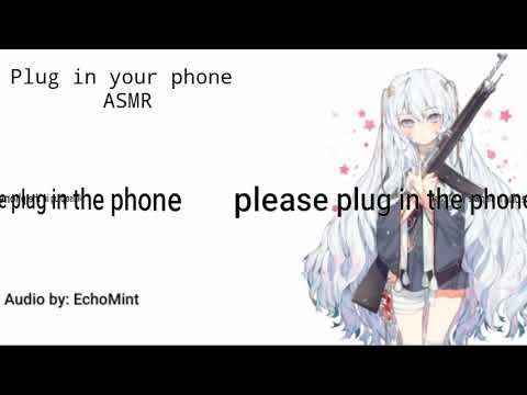 Plug in your phone Asmr | Roleplay